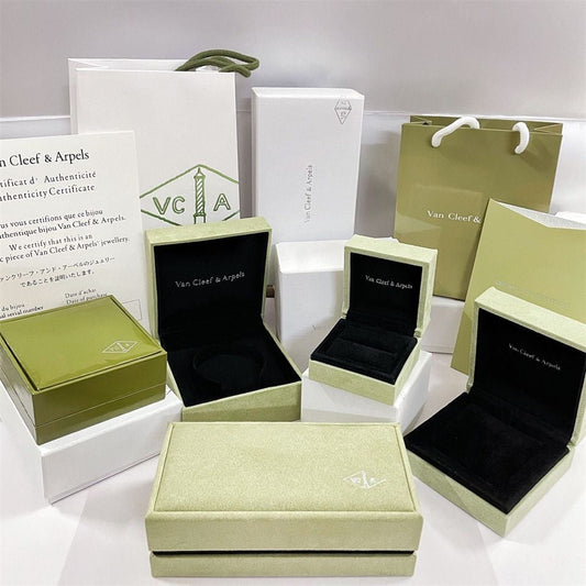 VA TRÉBOL PULSERA COLLAR ANILLO CAJA BOLSA DE REGALO