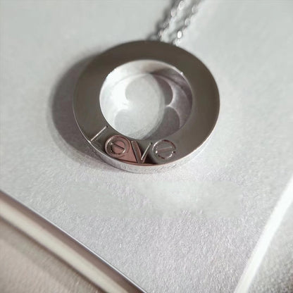 [Kincade Jewelrys] COLLIER LOVE RÉGLABLE EN ARGENT