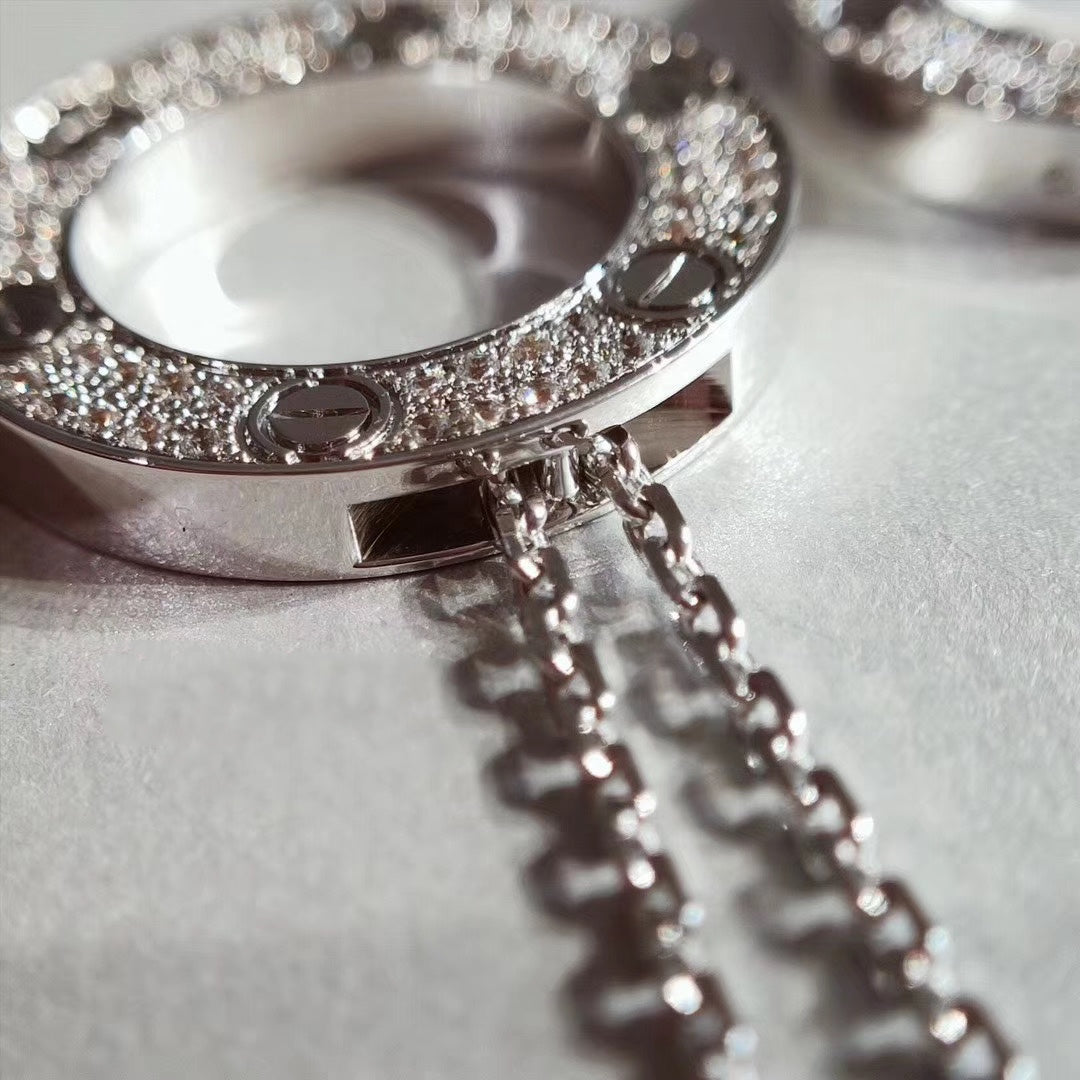 [Kincade Jewelrys] COLLIER LOVE RÉGLABLE EN ARGENT