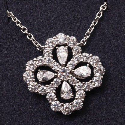 [Kincade Jewelrys] COLLIER BOUCLE MOTIF COMPLET DIAMANT 16MM PLUSIEURS COULEURS