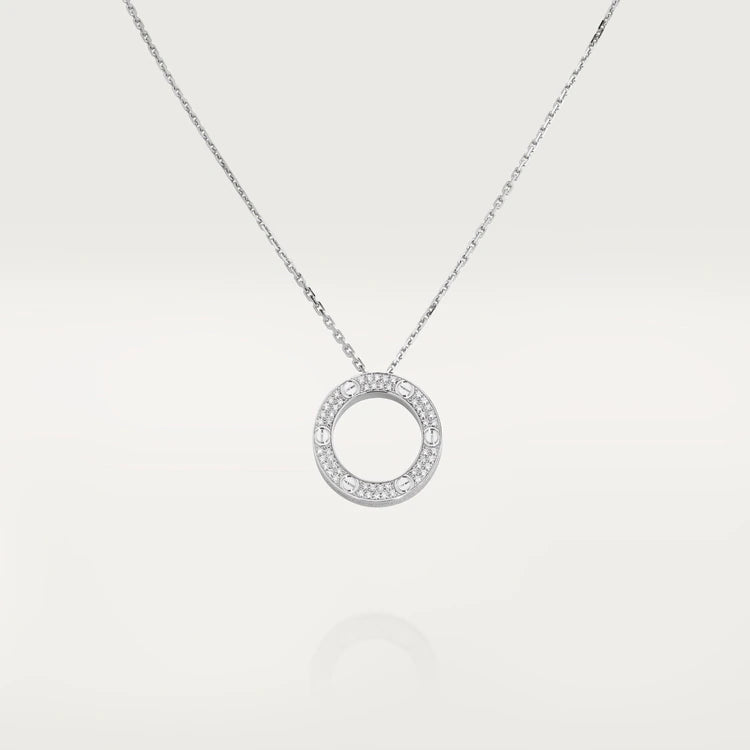[Kincade Jewelrys] COLLIER LOVE RÉGLABLE EN ARGENT