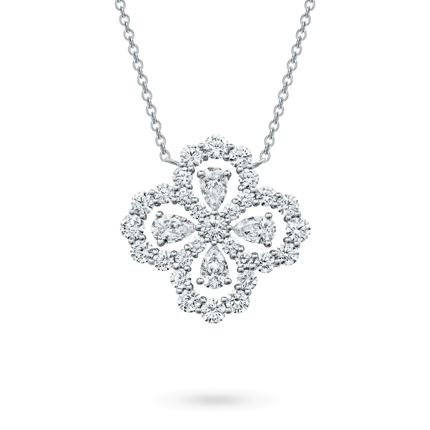 [Kincade Jewelrys] COLLIER BOUCLE MOTIF COMPLET DIAMANT 16MM PLUSIEURS COULEURS